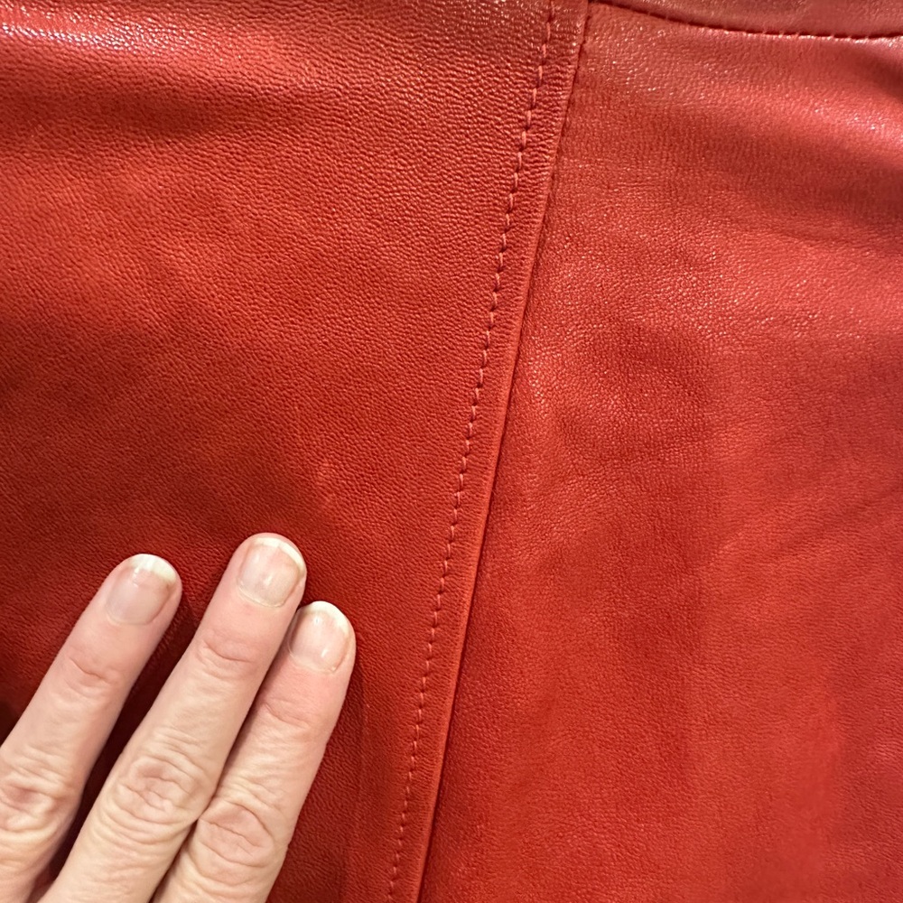 🔥🔥 R13 Red Leather Moto Jacket - Picture 12 of 16